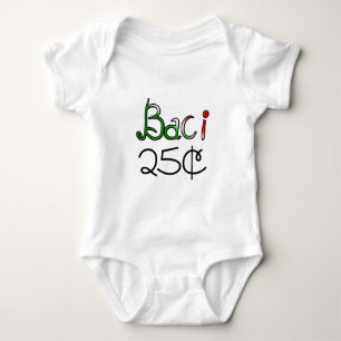 Baci (Kisses) 25 Cents Baby Bodysuit