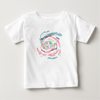 Back 2 School First Day Feels Books Homework Fresh Baby T-Shirt