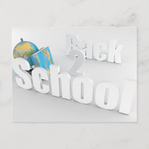 Back 2 School Postcard