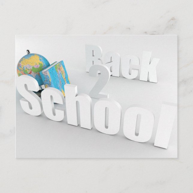 Back 2 School Postcard (Front)