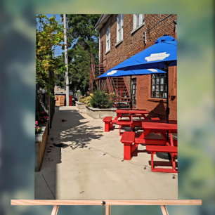 Back Alley Acrylic Sign