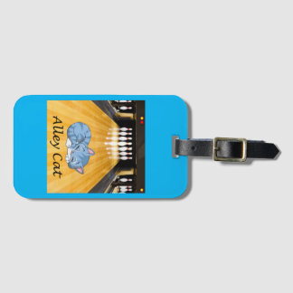 Back Alley Cat is Tagged Luggage Tag