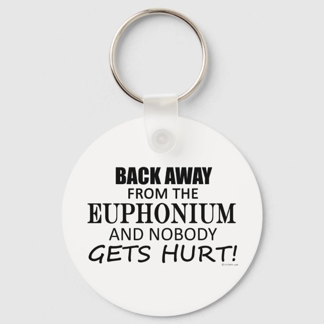 Back Away From The Euphonium Keychain (Front)
