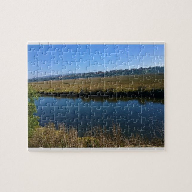 Back Bay, Newport Beach, California Jigsaw Puzzle (Horizontal)