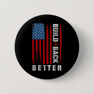 Back Biden Kamala Harris 2020 Liberal Democrat Gif 2 Inch Round Button