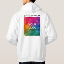 Back Design Logo d'entreprise Sweat - shirt à capu