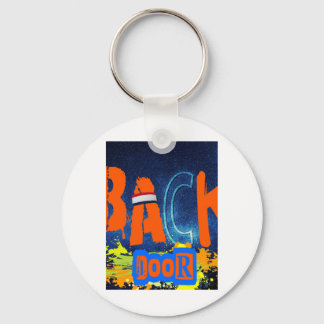 “back Door Chemistry” Design Chiffon Top  Keychain