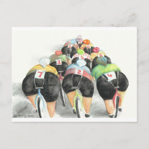 Back End of the Bunch carte postale, par Lyn Hurri