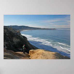 Back from Tour ~ Torrey Pines Blacks Beach to La J Poster