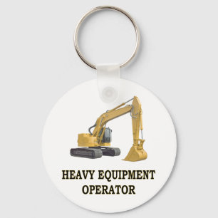 BACK HOE KEYCHAIN