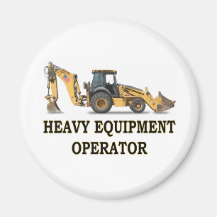 BACK HOE LOADER MAGNET