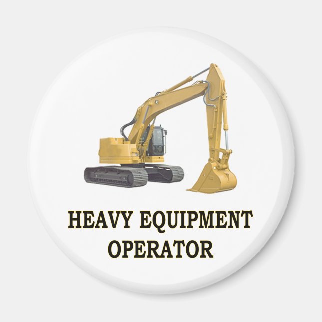 BACK HOE MAGNET (Front)