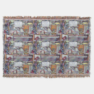 Back in Ten Minutes, Forgot my Wife's Birthday Throw Blanket