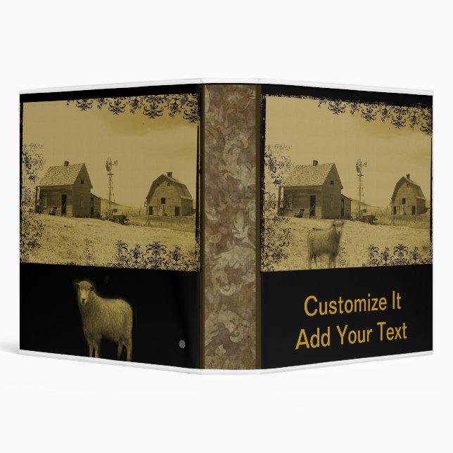 Back In Time- 1.5 Inch Binder (Background)