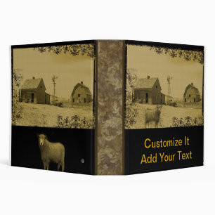 Back In Time- 2 Inch Binder