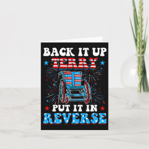 Back It Up Terry Put It In Reverse Wheelchair 4th Card