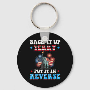 Back It Up Terry Put It In Reverse Wheelchair 4th Keychain