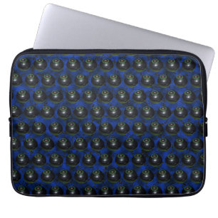 Back Lawn Bowls On Blue Summer Design, Laptop Sleeve