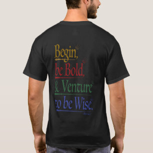 Back - Magical Horace Quote Unisex Tee