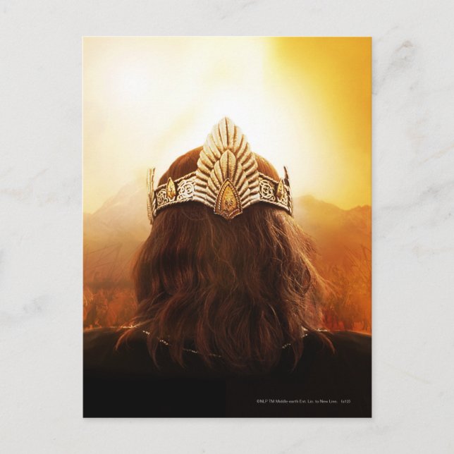 Back of Head with Crown Postcard (Front)