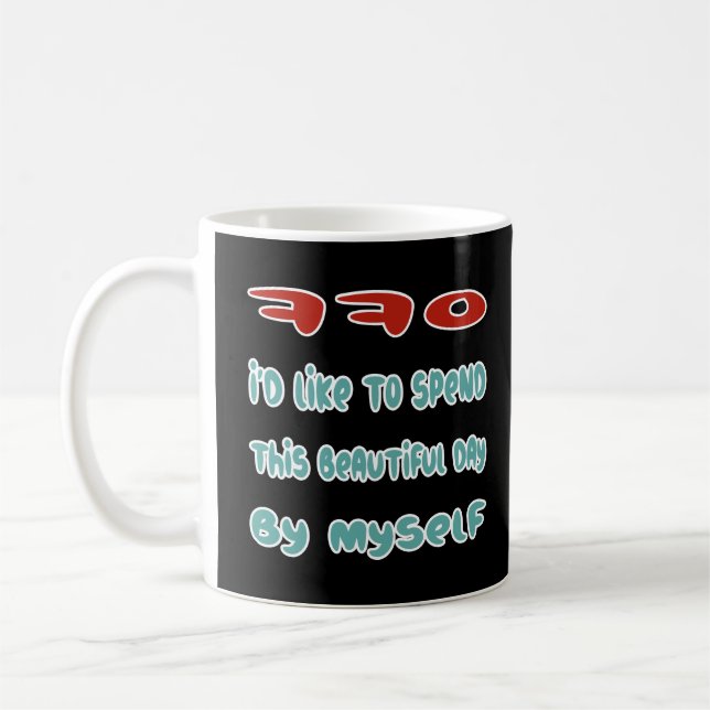 Back Off Coffee Mug (Left)
