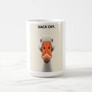 Back Off Goose – Funny Confrontational Animal Desi Coffee Mug