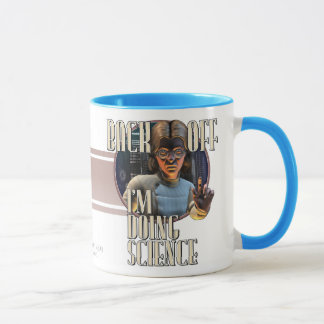 Back Off - I'm Doing Science (W) Mug