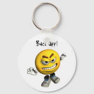 Back Off! Keychain