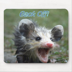 Back Off Mouse Pad