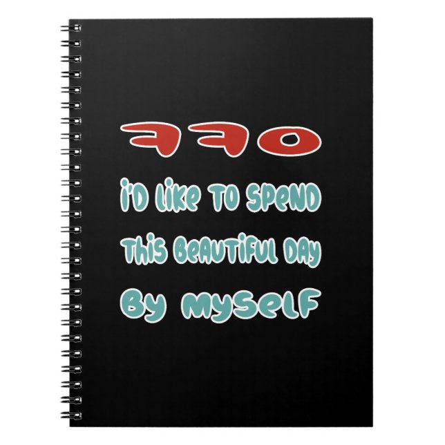 Back Off Notebook (Front)