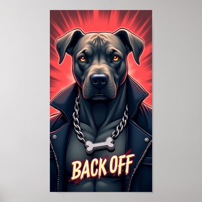 Back Off  Poster (Front)