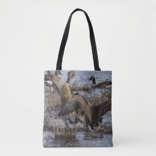 Back Off Tote Bag