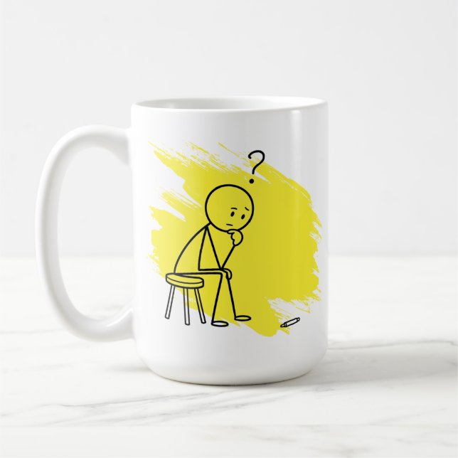Back Pain Humour Custom Condition Fun Coffee Mug (Left)