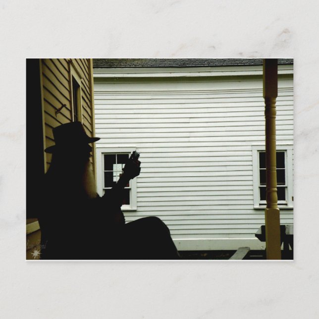 Back Porch Pickin Postcard (Front)