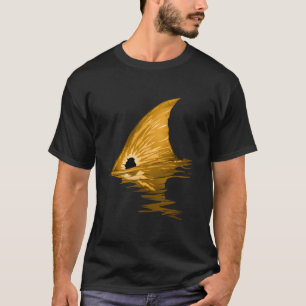 Back Print Tailing Redfish Red Drum Fish Redfish T T-Shirt