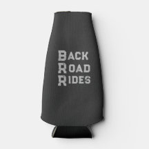 Back Road Rides Logo Grey Lettering