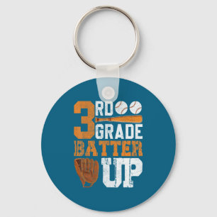 Back School 3rd Grade Students Keychain