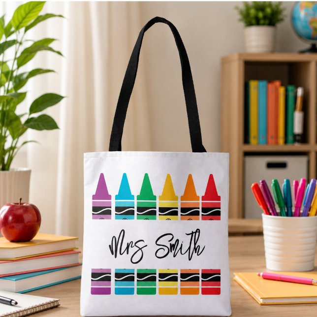 back School Rainbow Teacher Life Tote Bag (back School Rainbow Teacher Life Tote Bag)
