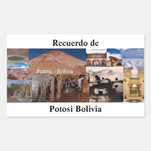Back sticker from Potosi Bolivia