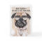 Back Surgery Funny Pug Dog Get Well Card