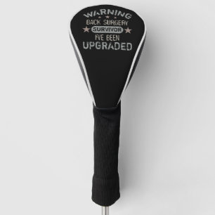 Back Surgery Humour Upgraded Golf Head Cover