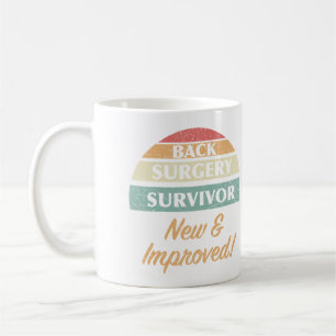 Back Surgery Survivor Humour Coffee Mug