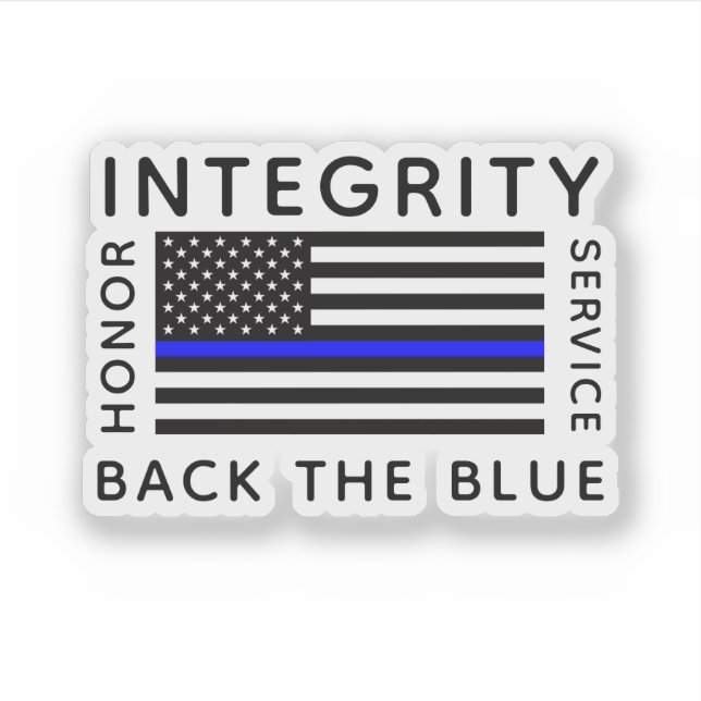 Back the Blue (Front)