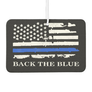 Back the blue air freshener