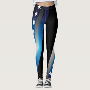 Back The Blue Leggings