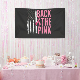 Back the Pink Breast Cancer Awareness Month Banner