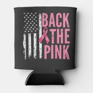 Back the Pink Breast Cancer Awareness Month Can Cooler