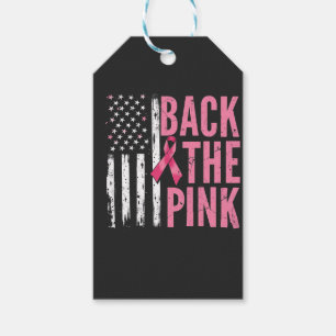 Back the Pink Breast Cancer Awareness Month Gift Tags