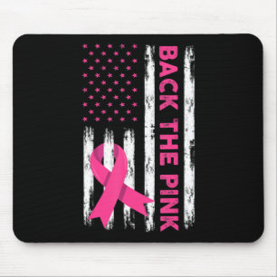 Back The Pink Breast Cancer Awareness T-Shirt62 Mouse Pad
