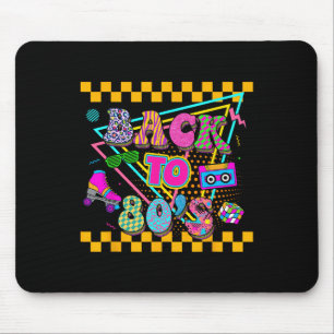 Back To 80's 1980s Vintage Eighties Costume Hallow Mouse Pad